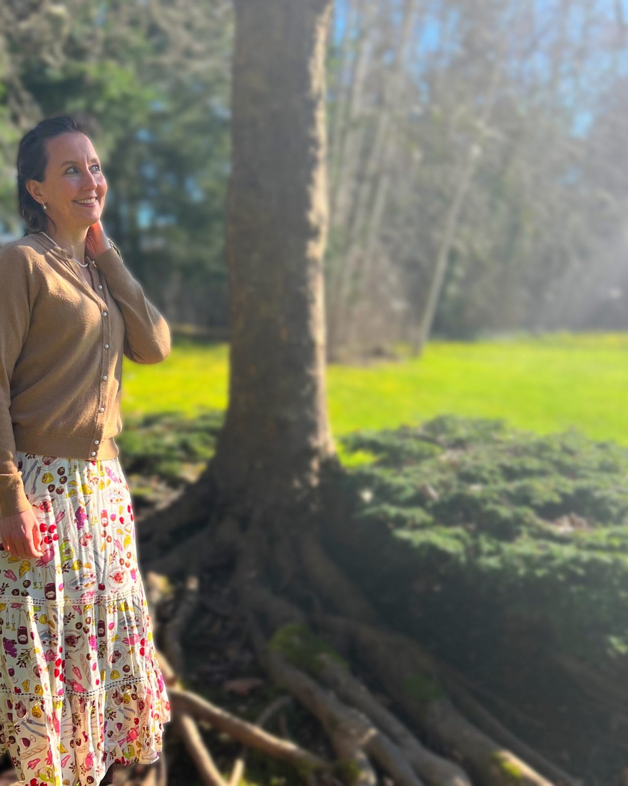 Alexia outdoors in nature